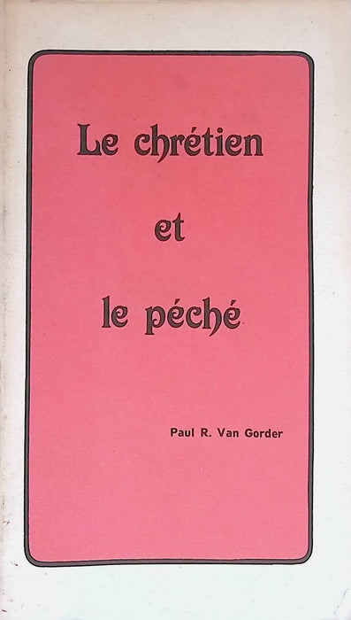 Occasion - Le chrétien et le péché
