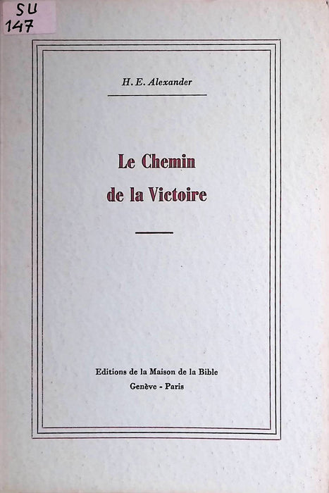 Occasion - Le Chemin de la Victoire
