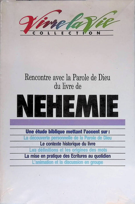 Rencontre avec la Parole de Dieu du livre de Néhémie