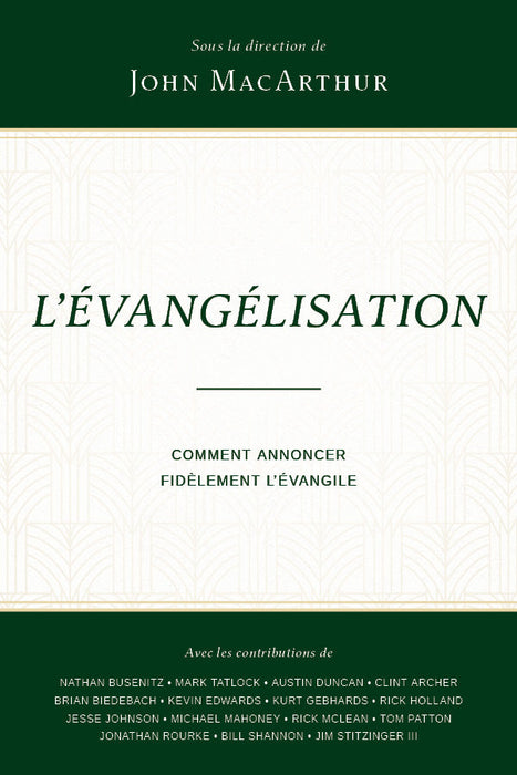 L'évangélisation