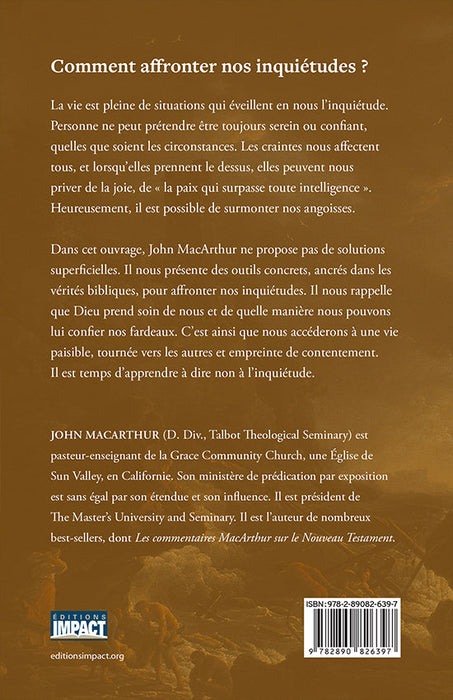 Non à l'inquiétude