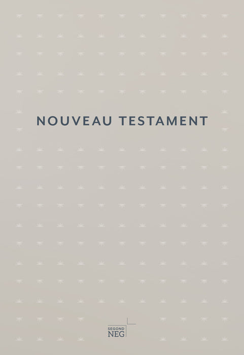 Nouveau Testament - gros caractères (NEG 1979)