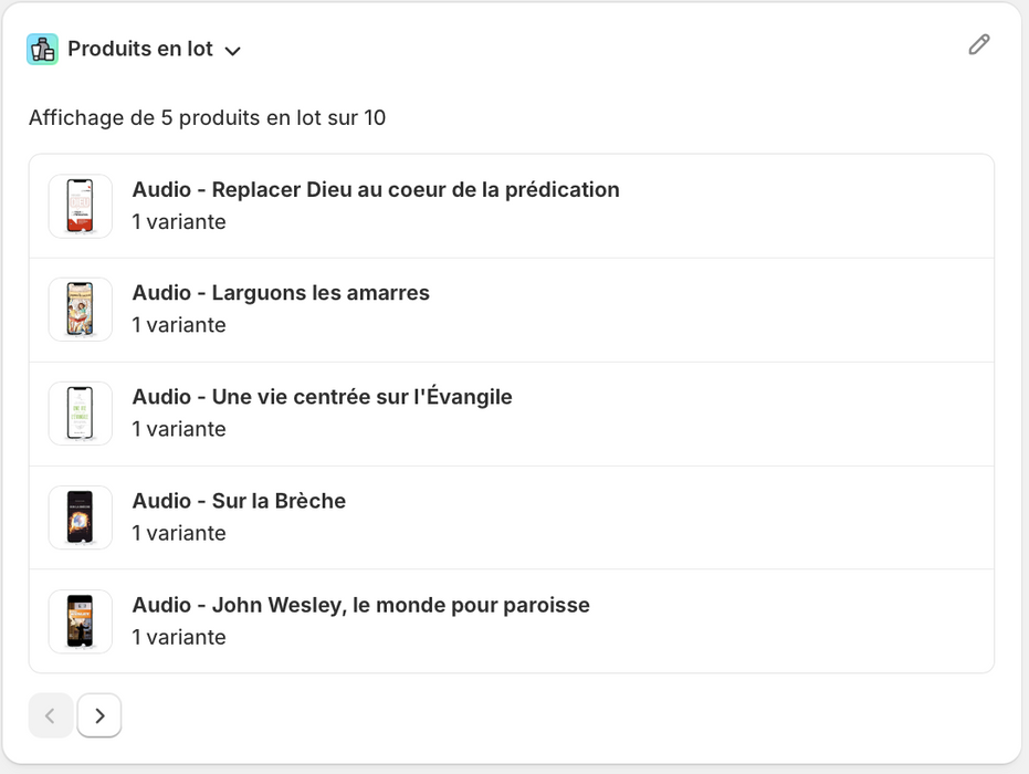 OFFRE PASSIONNEMENT (10 livres audio)