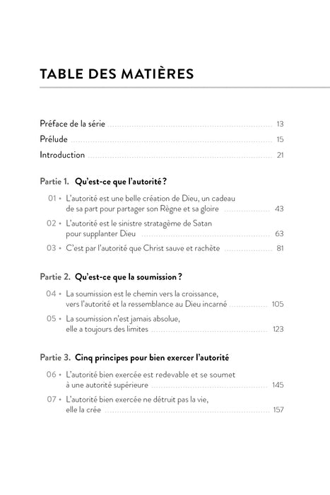 Autorité (avec questions pour discussion)