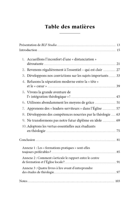 Comment étudier la théologie sans s'éloigner de Dieu
