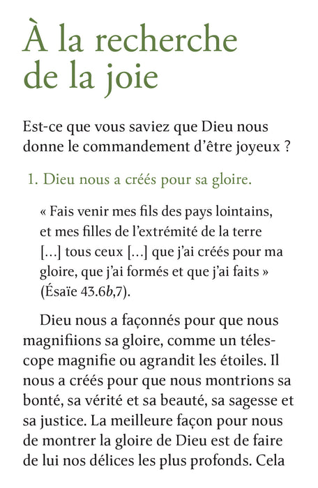 À la recherche de la joie