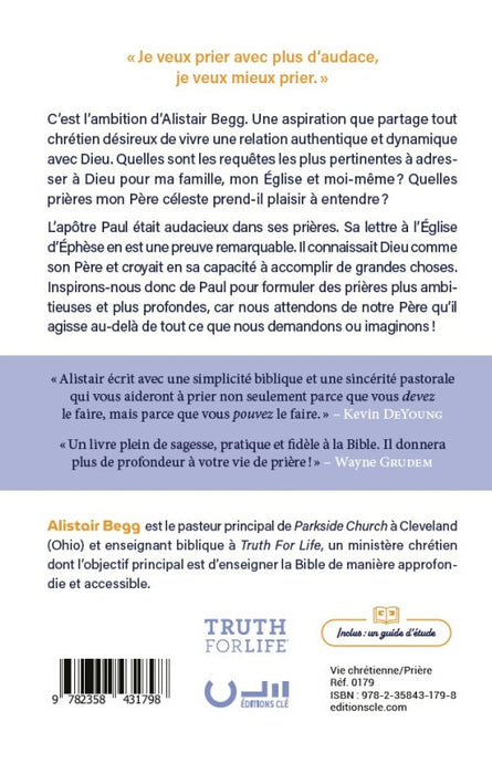 Audacieux dans la prière