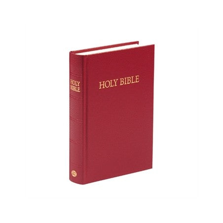Anglais, Bible King James Version, rigide rouge, (Royal Ruby Text)