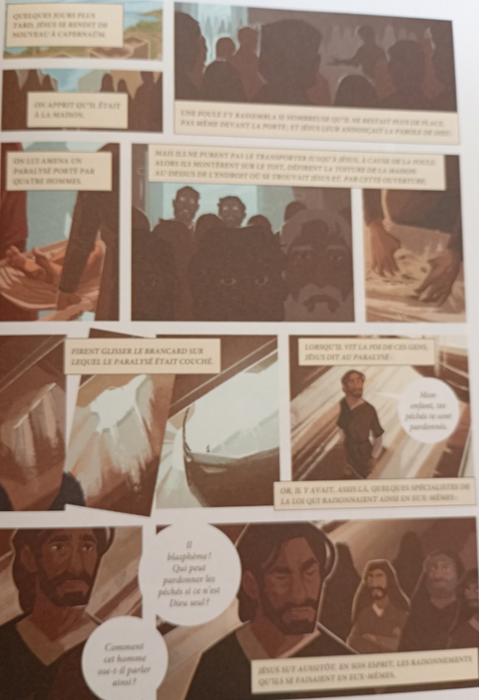 L'Évangile de Marc en bd