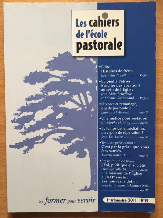 Occasion - Les cahiers de l'école pastorale - 79