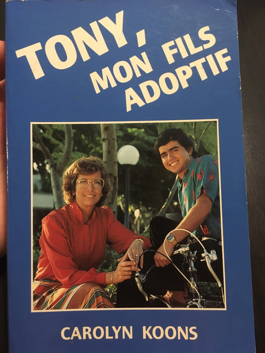 Occasion - Tony, mon fils adoptif