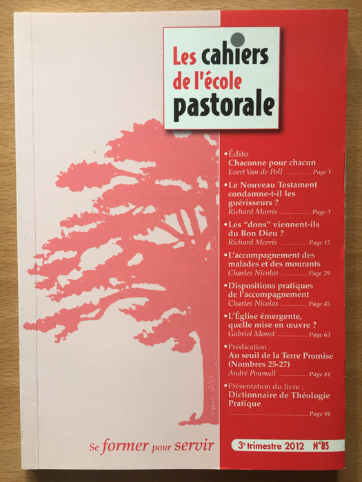 Occasion - Les cahiers de l'école pastorale - 85