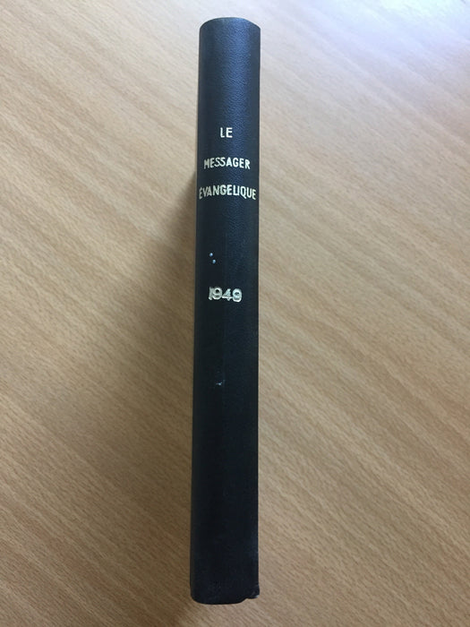 Occasion - Le messager évangélique 1949