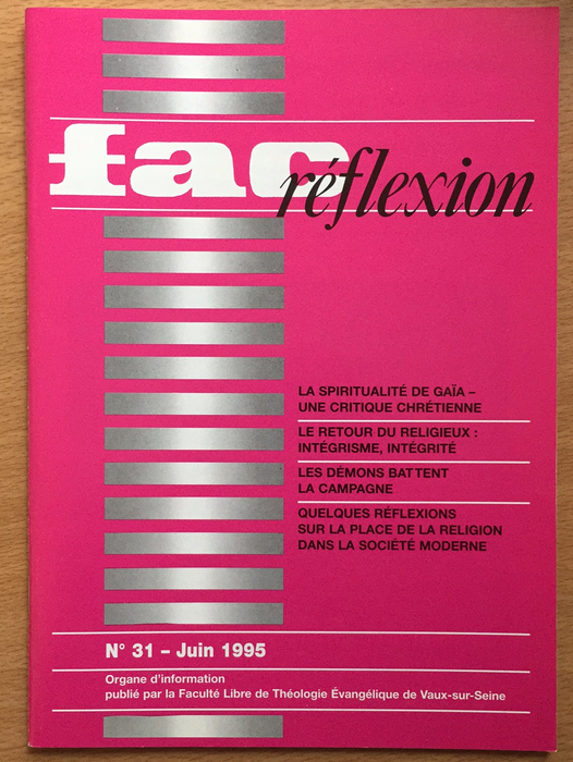Occasion - Fac réflexion vol.31 1995