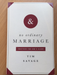 No Ordinary Marriage