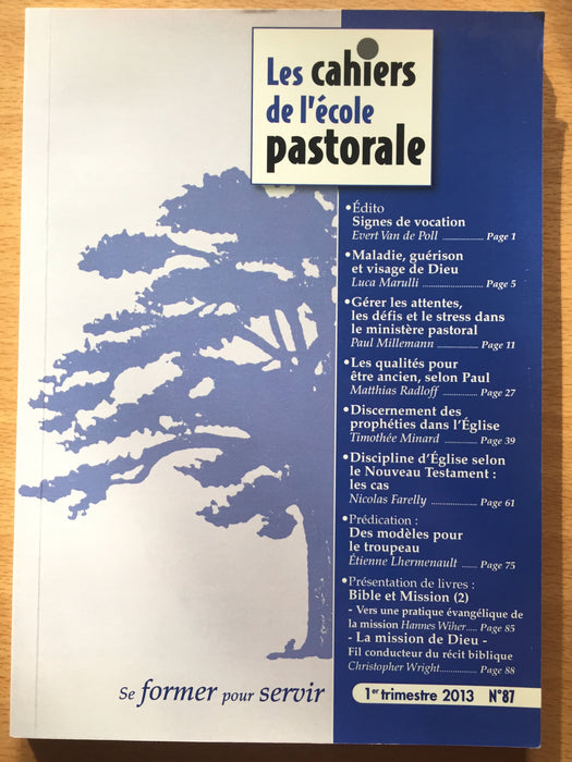 Occasion - Les cahiers de l'école pastorale - 87