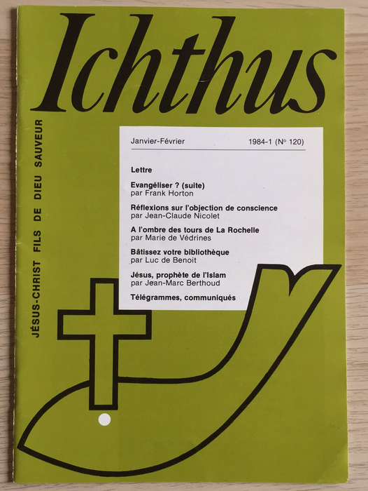 Occasion - Ichthus N°120