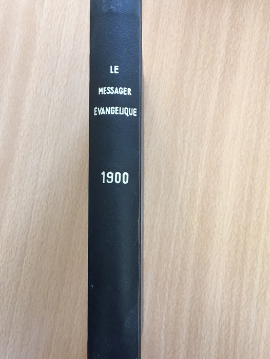 Occasion - Le messager évangélique 1900