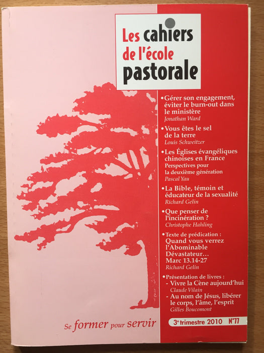 Occasion - Les cahiers de l'école pastorale - 77