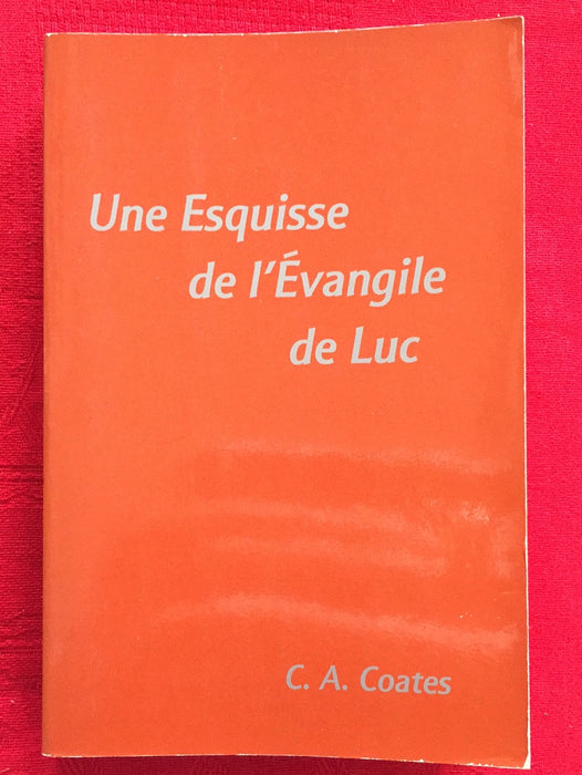 Occasion - Une esquisse de l'Evangile de Luc