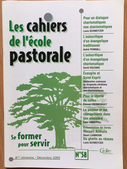 Occasion - Les cahiers de l'école pastorale - 58