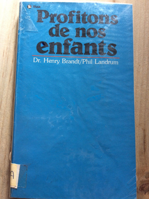 Profitons de nos enfants