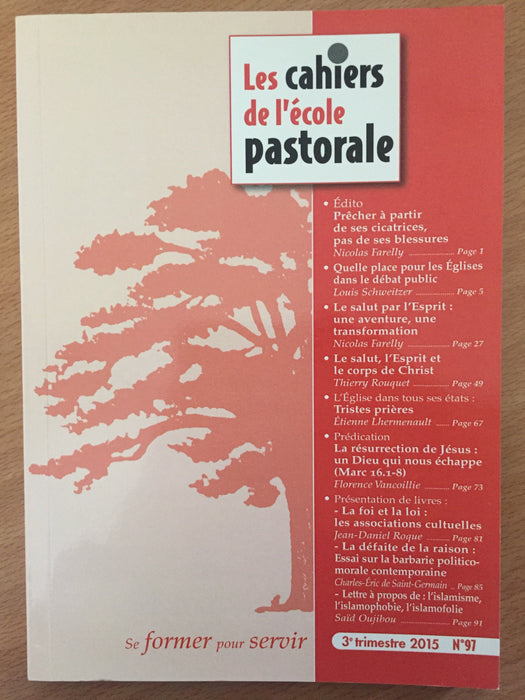 Occasion - Les cahiers de l'école pastorale - 97
