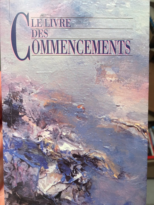 Le livre des commencements