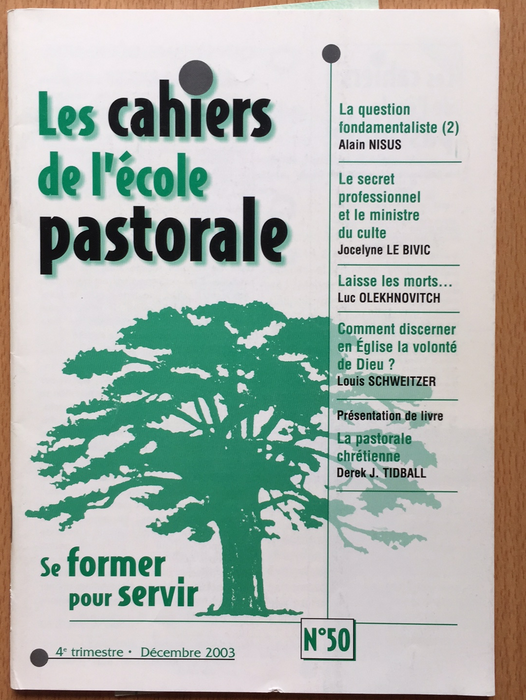 Occasion - Les cahiers de l'école pastorale - 50