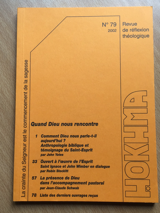 Occasion - Hokhma n°79