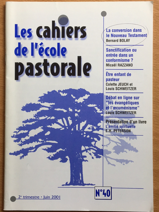 Occasion - Les cahiers de l'école pastorale - 40