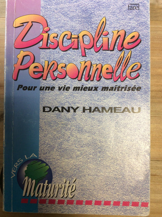 Occasion - Discipline personnelle