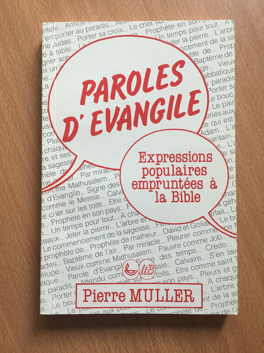 Occasion - Paroles d'évangile