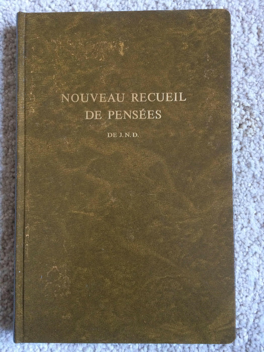 Nouveau recueil de pensées