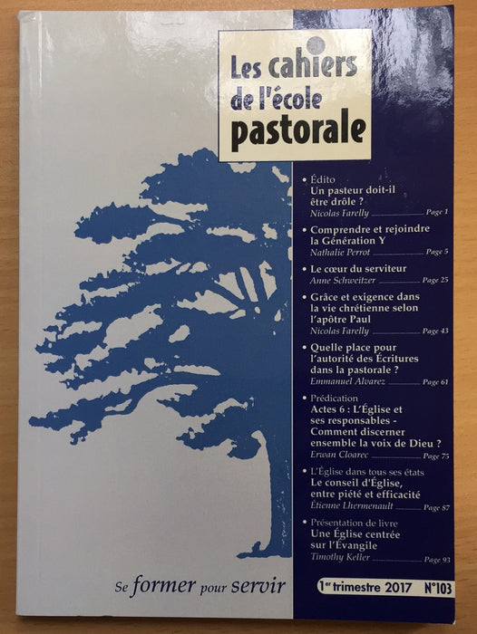 Occasion - Les cahiers de l'école pastorale - 103