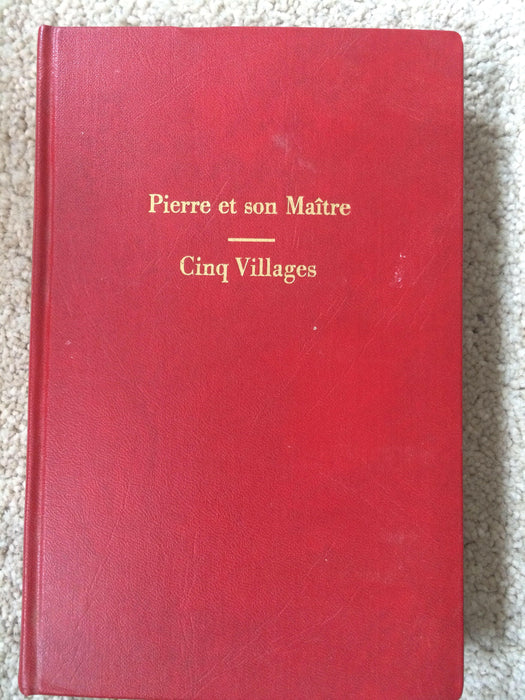 Occasion - Pierre et son maître - Cinq Villages