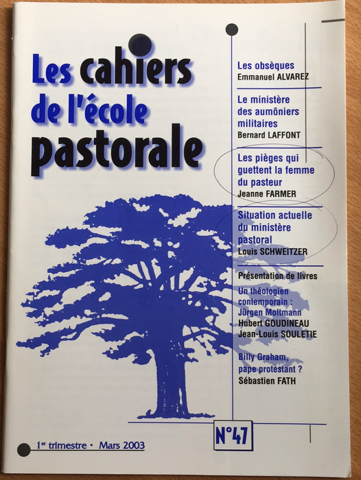 Occasion - Les cahiers de l'école pastorale - 47
