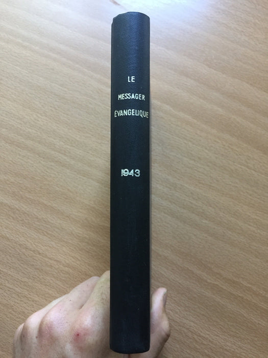 Occasion - Le messager évangélique 1943