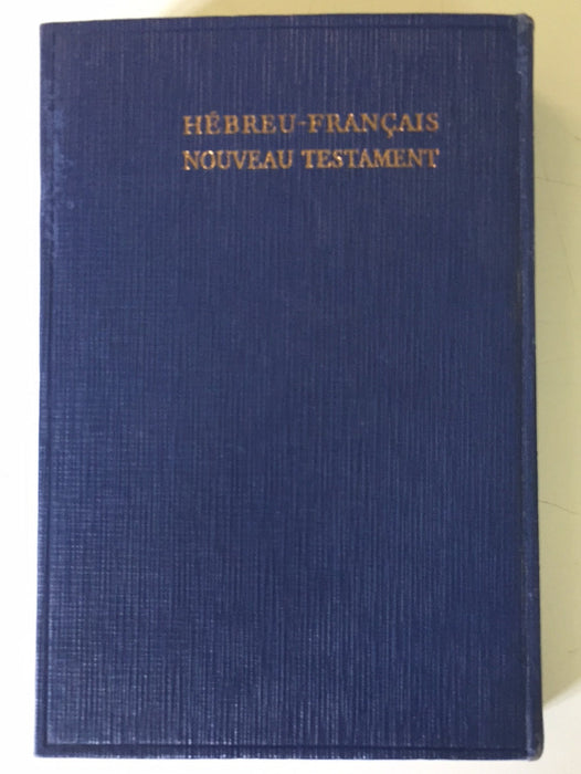 Occasion - Hébreu-Français Nouveau Testament