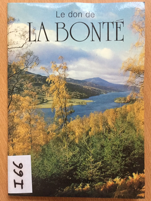 Occasion - Le don de la bonté
