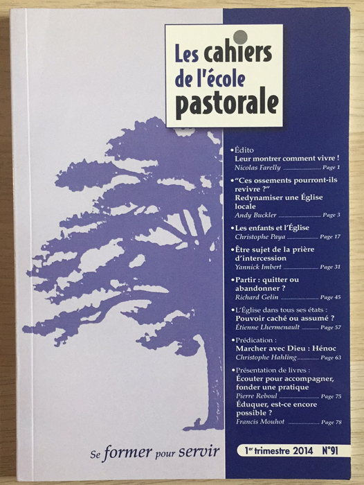 Occasion - Les cahiers de l'école pastorale - 91