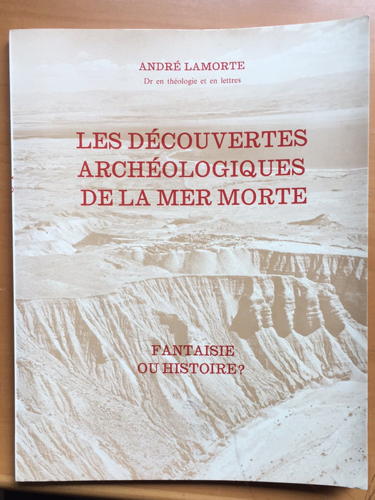 Occasion - Les découvertes archéologiques de la mer morte