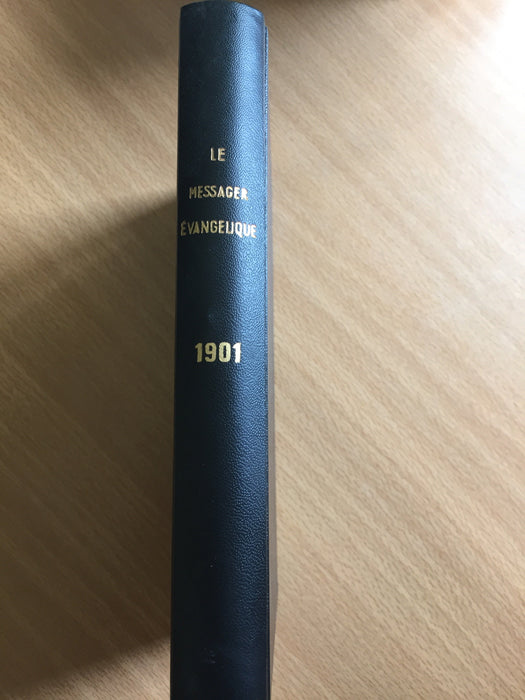 Occasion - Le Messager évangélique 1901