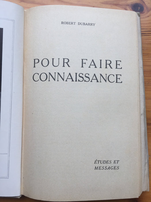 Occasion - Pour faire connaissance (vol. 1)