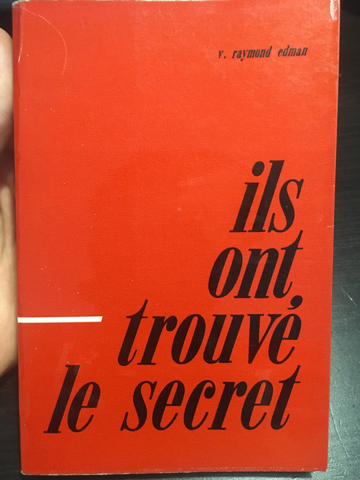 Ils ont trouvé le secret