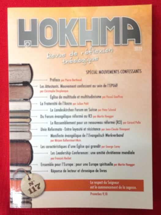 Occasion - Hokhma n°117