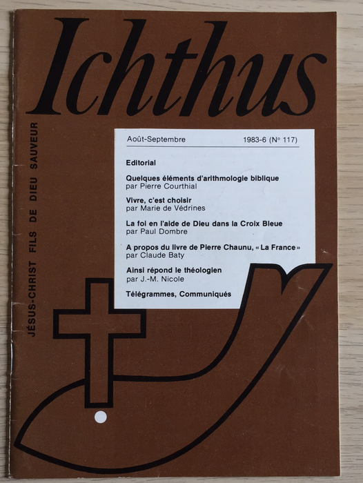 Occasion - Ichthus N°117