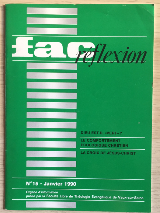 Occasion - Fac réflexion vol.15 1990