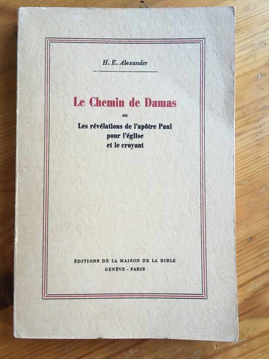 Le chemin de Damas