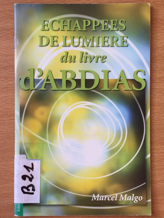 Occasion - Échappées de lumière du livre d'Abdias